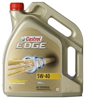 Pneu Castrol EDGE Titanium FST 5W-40 5 Litres Jerr