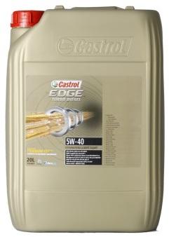 Pneu Castrol EDGE Titanium FST Turbo Diesel 5W-40 20 Pneu Castrol EDGE Titanium