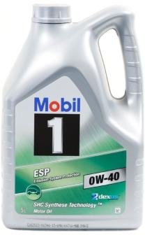 Pneu Mobil 1 ESP 0W-40 5 Litres Jerrycans
