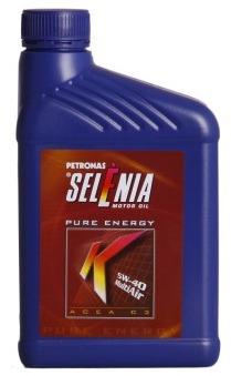 Pneu Selenia 5W-40 K Pure Energy Multi Air 1 Litre