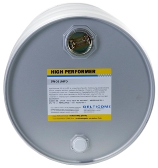 Pneu High Performer 5W-30 UHPD Huile de moteur pou