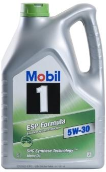 Pneu Mobil 1 ESP FORMULA 5W-30 5 Litres Jerrycans