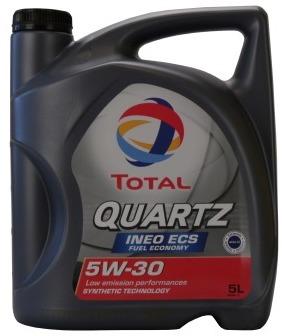 Pneu Total QUARTZ INEO ECS 5W-30 5 Litres Jerrycans Pneu Total QUARTZ INEO ECS
