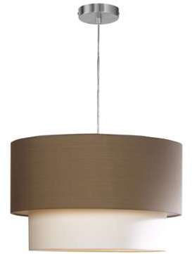Suspension Doppio II - Tissu mélangé / Métal - 2 a