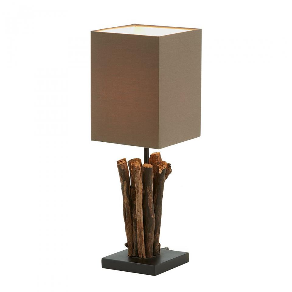 Lampe de table Antares by Julià - Bois / Tissu 1