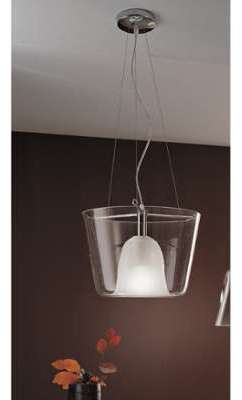 Suspension Affections - Verre / Métal Transparent