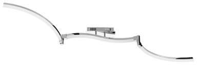 Suspension LED Temse - Métal - 3 ampoules