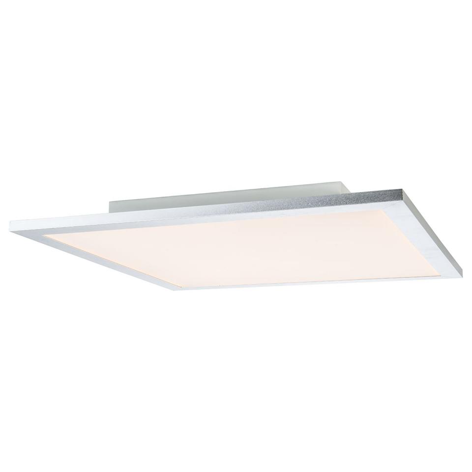 LED-Plafonnier Panel - matière synthétique / alumi