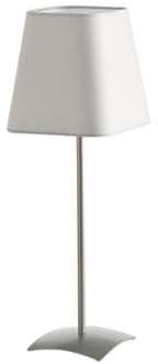 Lampe de table Melody - Métal Gris 1 ampoule