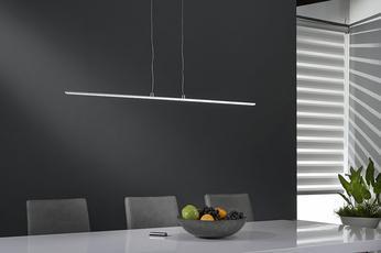 Luminaire suspension LED en acier chromé FLASH Luminaire suspension LED en