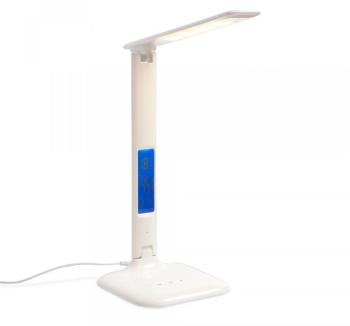 Lampe de bureau LED avec thermomètre, heure et dat