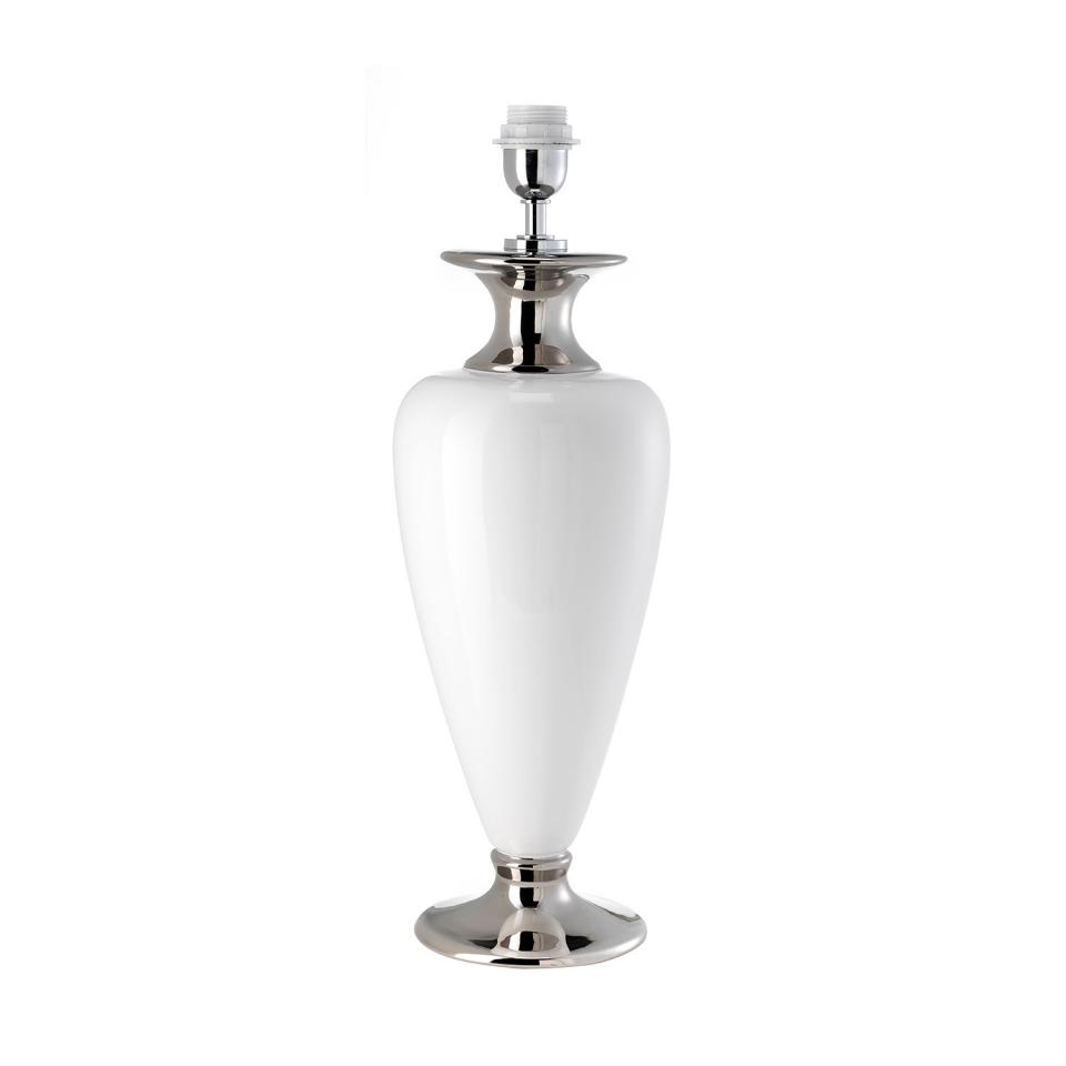 Lampe de table - Céramique Blanc 1 ampoule