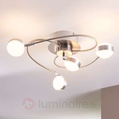 Plafonnier LED à quatre lampes Marlon - LAMPENWELT