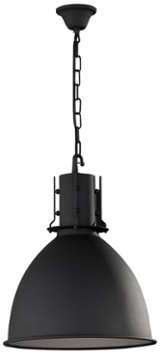Suspension Bexley - Métal - 1 ampoule - Noir