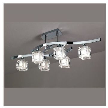 Luminaire Plafonnier Glaçon 6 Lampes - MANTRA COLE
