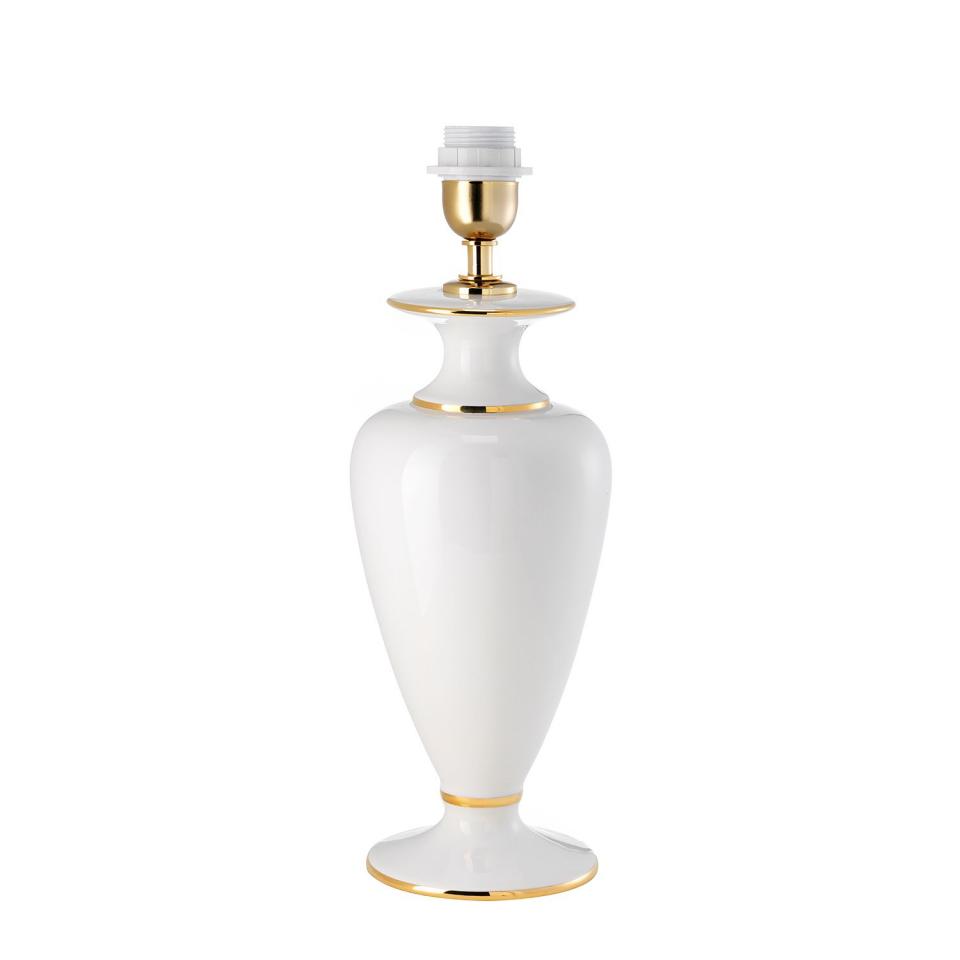 Lampe de table sans abat-jour - Céramique Blanc 1