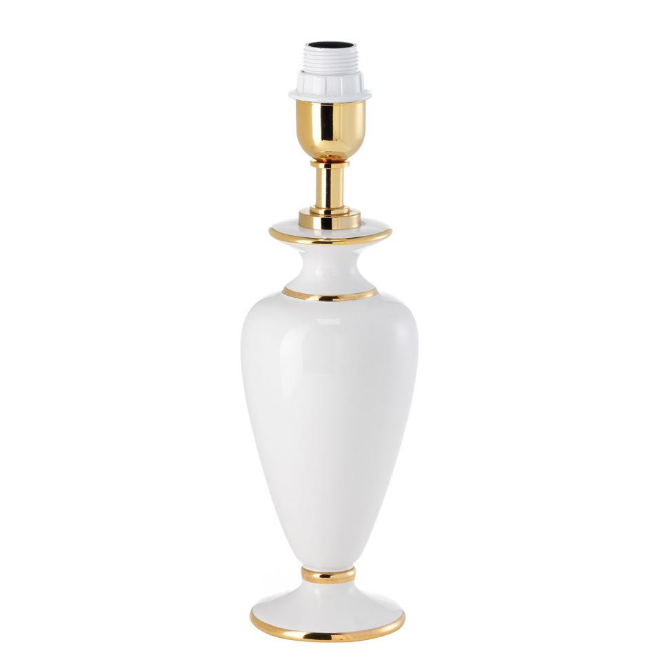 Lampe de table sans abat-jour - Céramique Blanc 1