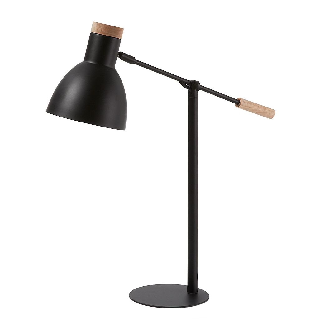 Lampe de table Tescarle II - Métal / Bois - 1 ampo