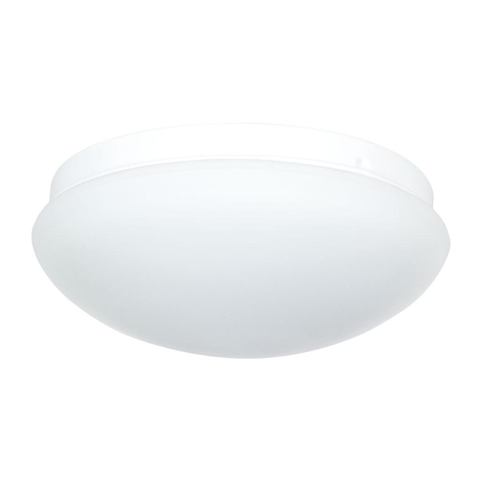 Plafonnier LED - Verre Blanc