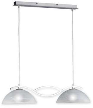 Suspension Pastille II - Verre / Métal - 2 ampoule