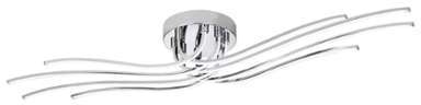 Plafonnier LED Maro - Acier - 8 - Chrome
