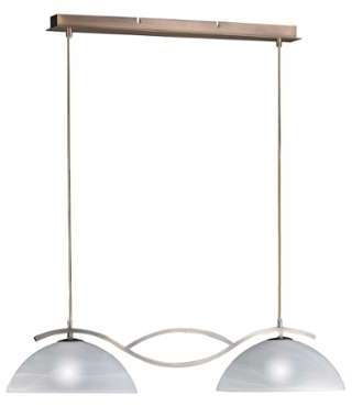 Suspension Pastille II - Verre / Métal - 2 ampoule