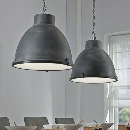 Lot de 2 suspensions grises