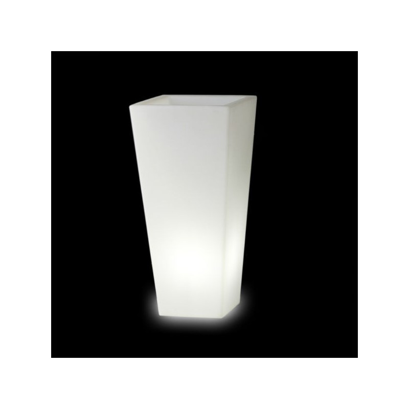 Slide design - Pot de fleurs carré lumineux Y-Pot