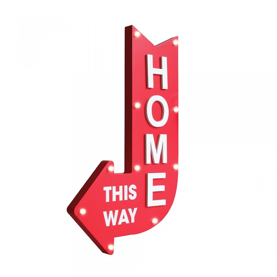 Decoration Lumineuse murale Home