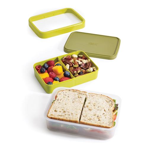 Lunch box en ABS et silicone Go Eat Joseph Joseph