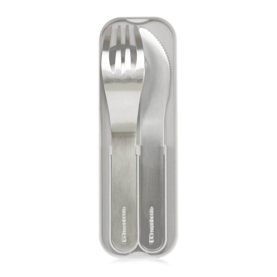 Set de Couverts Nomades Inox Gris Set de Couverts Nomades Inox