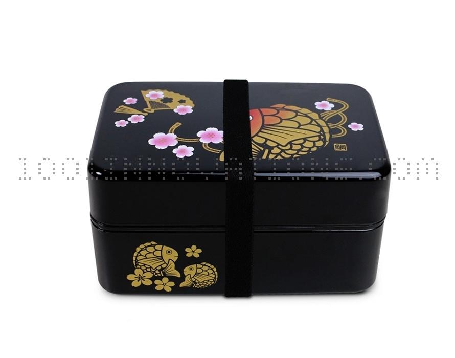 Boîte repas Bento 2 compartiments 800ml - Carpe Ko