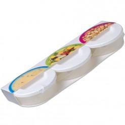 Set de 3 mini boîtes de conservation Rosti Mepal -