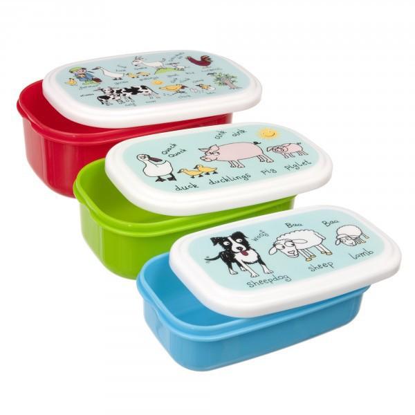Boîtes à goûter : Ferme