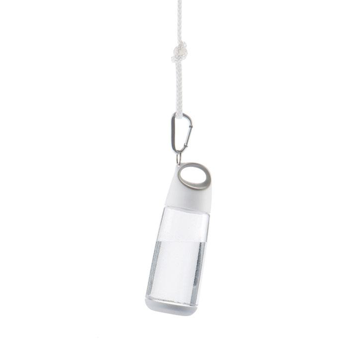 Bouteille Bopp mini avec mousqueton - blanc Bouteille Bopp mini avec mousqueton