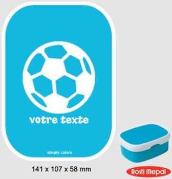 Boite à gouter personnalisable Rosti-Mepal avec mo