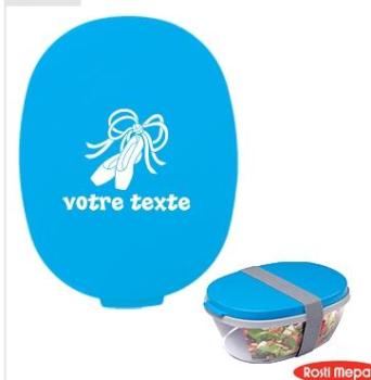 Boite à déjeuner personnalisable avec motif baller