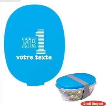 Boite à déjeuner personnalisable avec motif champi