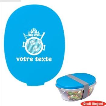 Boite à déjeuner personnalisable avec motif barbec