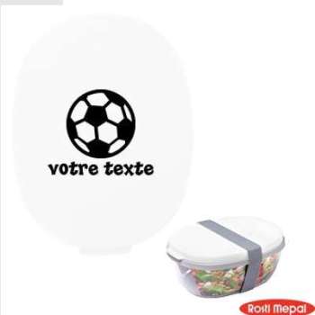 Boite à déjeuner personnalisable avec motif ballon