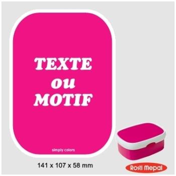 Boite à gouter personnalisable Rosti-Mepal