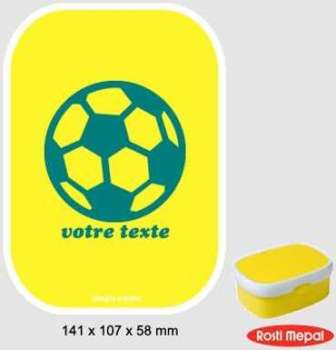 Boite à gouter personnalisable Rosti-Mepal avec mo