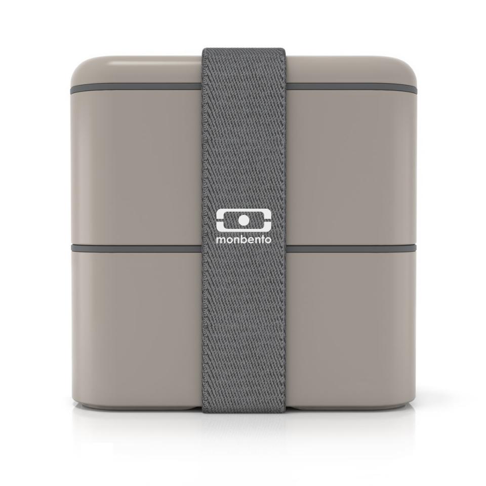 Boîte Repas Bento Carrée Gris Boîte Repas Bento Carrée Gris