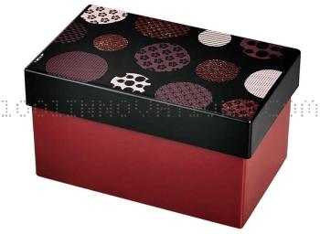 Boîte repas Bento 2 compartiments 980ml - Marron