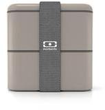 Boîte bento 2 compartiments hermétiques 1.7L MB Sq