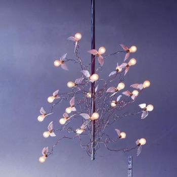 Birds Birds Birds - Lustre - transparent/métal/câb