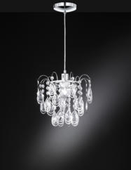 Lustre design Action Carrée Chrome 635701010000 Lustre design Action Carrée