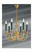 Lustre en bronze massif de style Directoire décor de Lustre en bronze massif de