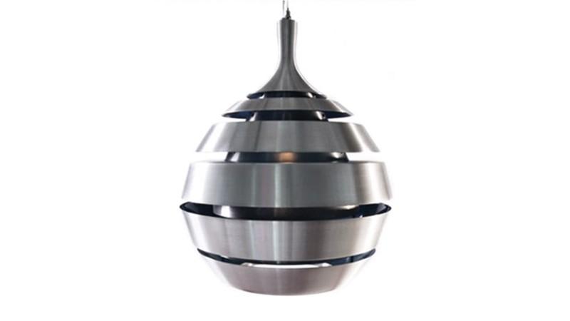 Lustre suspension aluminium brossé - AL Cosmo