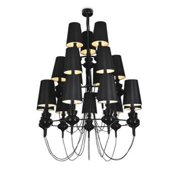Josephine Queen 9.6.3 - Lustre - noir/porcelaine/a